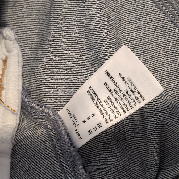 American Eagle Denim Longline Vest Size Medium - Picture 6 of 7